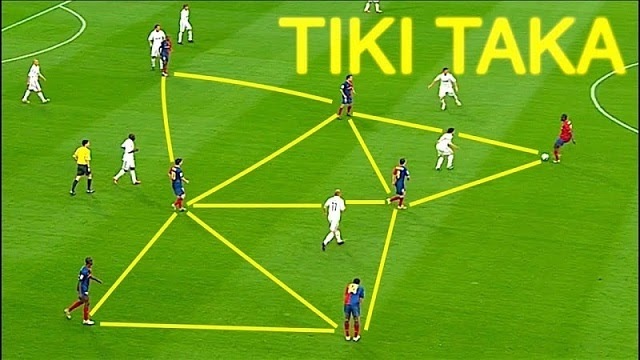 Chiến thuật Tiki Taka trong bóng đá